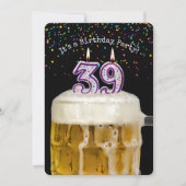 Invitation du 39e anniversaire de la fête des boug (Devant)