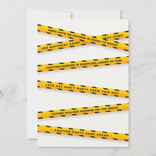 Invitation du 3e anniversaire de la Fête de la con (Dos)