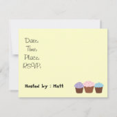 Invitation du 40e anniversaire (Dos)