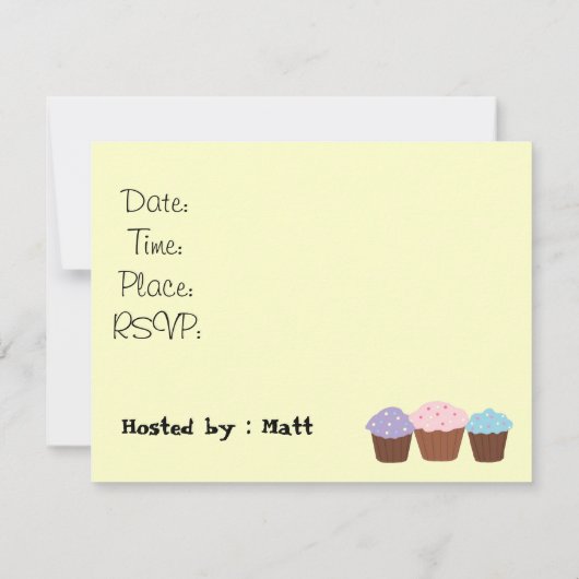 Invitation du 40e anniversaire (Dos)