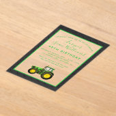 Invitation du 40e anniversaire de l'agriculteur (Poser)