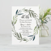 Invitation du 40e anniversaire du Mariage de la co (Debout devant)