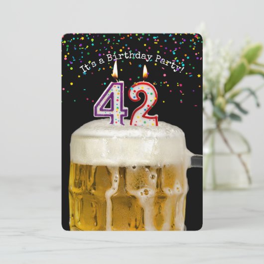 Invitation du 42e anniversaire de la fête des boug (Debout devant)