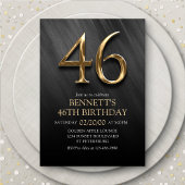 Invitation du 46e anniversaire