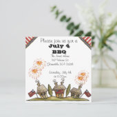 Invitation du 4 juillet (Debout devant)