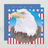 Invitation du 4 juillet (Devant / Derrière)