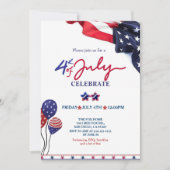 Invitation du 4 juillet (Devant)