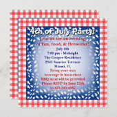 Invitation du 4 juillet (Devant / Derrière)