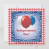 Invitation du 4 juillet (Dos)