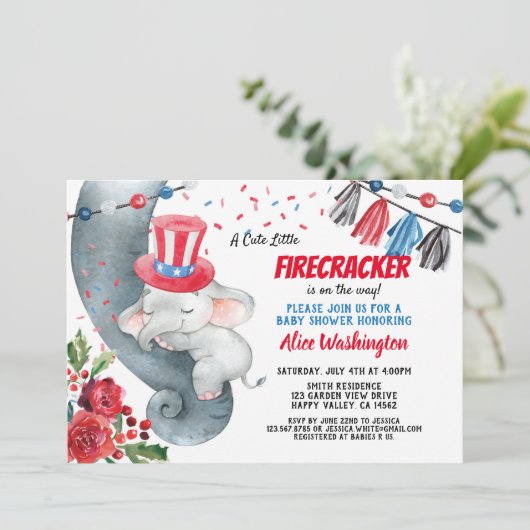 Invitation du 4 juillet (Debout devant)