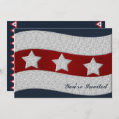 Invitation du 4 juillet (Devant / Derrière)