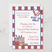 Invitation du 4 juillet (Devant)