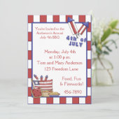 Invitation du 4 juillet (Debout devant)