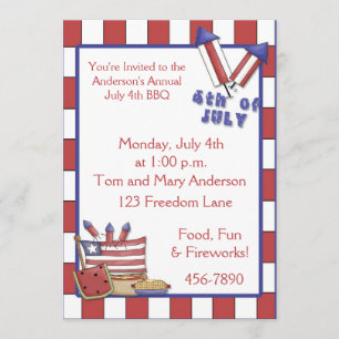 Invitation du 4 juillet