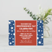 Invitation du 4 juillet au Red, White et Blue (Debout devant)