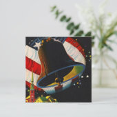 Invitation du 4 juillet du parti Liberty Bell Ring (Debout devant)