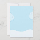 Invitation du 4e anniversaire - Carte de fête ador (Dos)