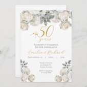 Invitation du 50e anniversaire (Devant / Derrière)