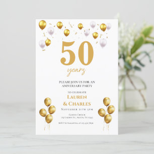 Invitation du 50e anniversaire