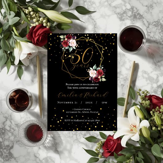 Invitation du 50e anniversaire