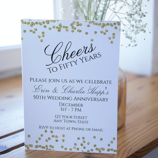 Invitation du 50e anniversaire