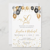 Invitation du 50e anniversaire (Devant)