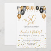 Invitation du 50e anniversaire (Devant / Derrière)