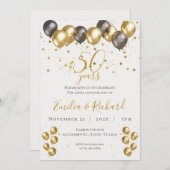 Invitation du 50e anniversaire (Devant / Derrière)