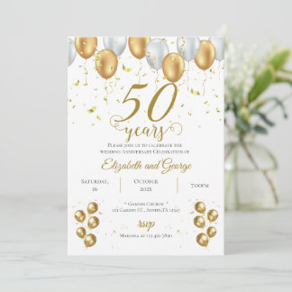 Invitation du 50e anniversaire