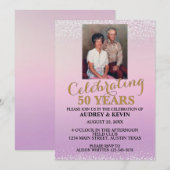Invitation du 50e anniversaire (Devant / Derrière)