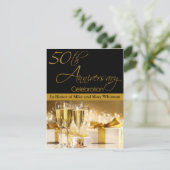 Invitation du 50e anniversaire de la fête (Debout devant)