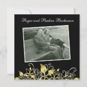 Invitation du 50e anniversaire de la fête (Dos)