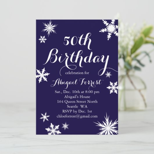 Invitation du 50e anniversaire de la Marine (Debout devant)