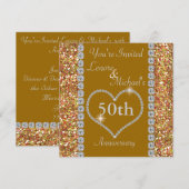 Invitation du 50e anniversaire de SPARKLE (Devant / Derrière)