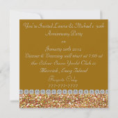 Invitation du 50e anniversaire de SPARKLE (Dos)