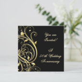 Invitation du 50e anniversaire du Mariage (Debout devant)