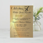 Invitation du 50e anniversaire du Mariage (Debout devant)
