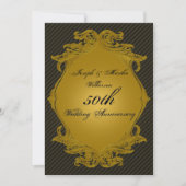 Invitation du 50e anniversaire du Mariage (Devant)