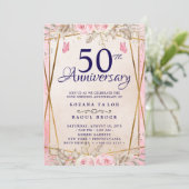 Invitation du 50e anniversaire du Mariage (Debout devant)