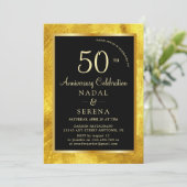 Invitation du 50e anniversaire du Mariage (Debout devant)