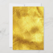 Invitation du 50e anniversaire du Mariage (Dos)