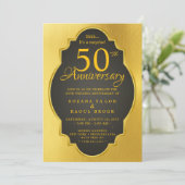 Invitation du 50e anniversaire du Mariage (Debout devant)