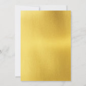 Invitation du 50e anniversaire du Mariage (Dos)