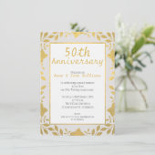 Invitation du 50e anniversaire du Mariage de Faux  (Debout devant)