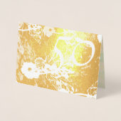 Invitation du 50e anniversaire du Mariage d'or (Devant)