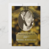 Invitation du 50e anniversaire du Mariage d'or, ph (Devant)