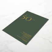 Invitation du 50e anniversaire du Mariage Dusty Gr (Rotation)