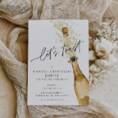 Invitation du 50e anniversaire du Mariage moderne