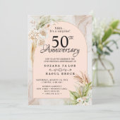 Invitation du 50e anniversaire du Mariage surprise (Debout devant)