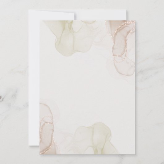 Invitation du 50e anniversaire du Mariage surprise (Dos)